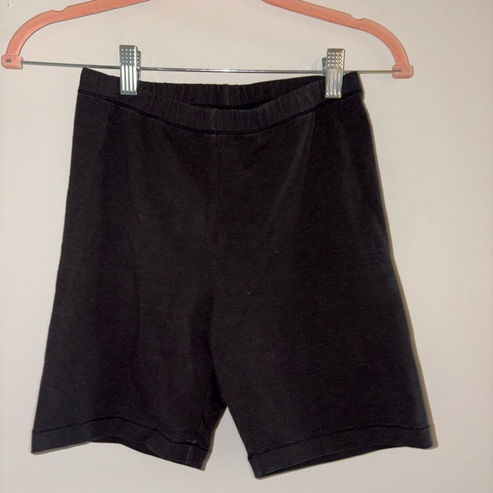 SKIMS Black Bike Shorts